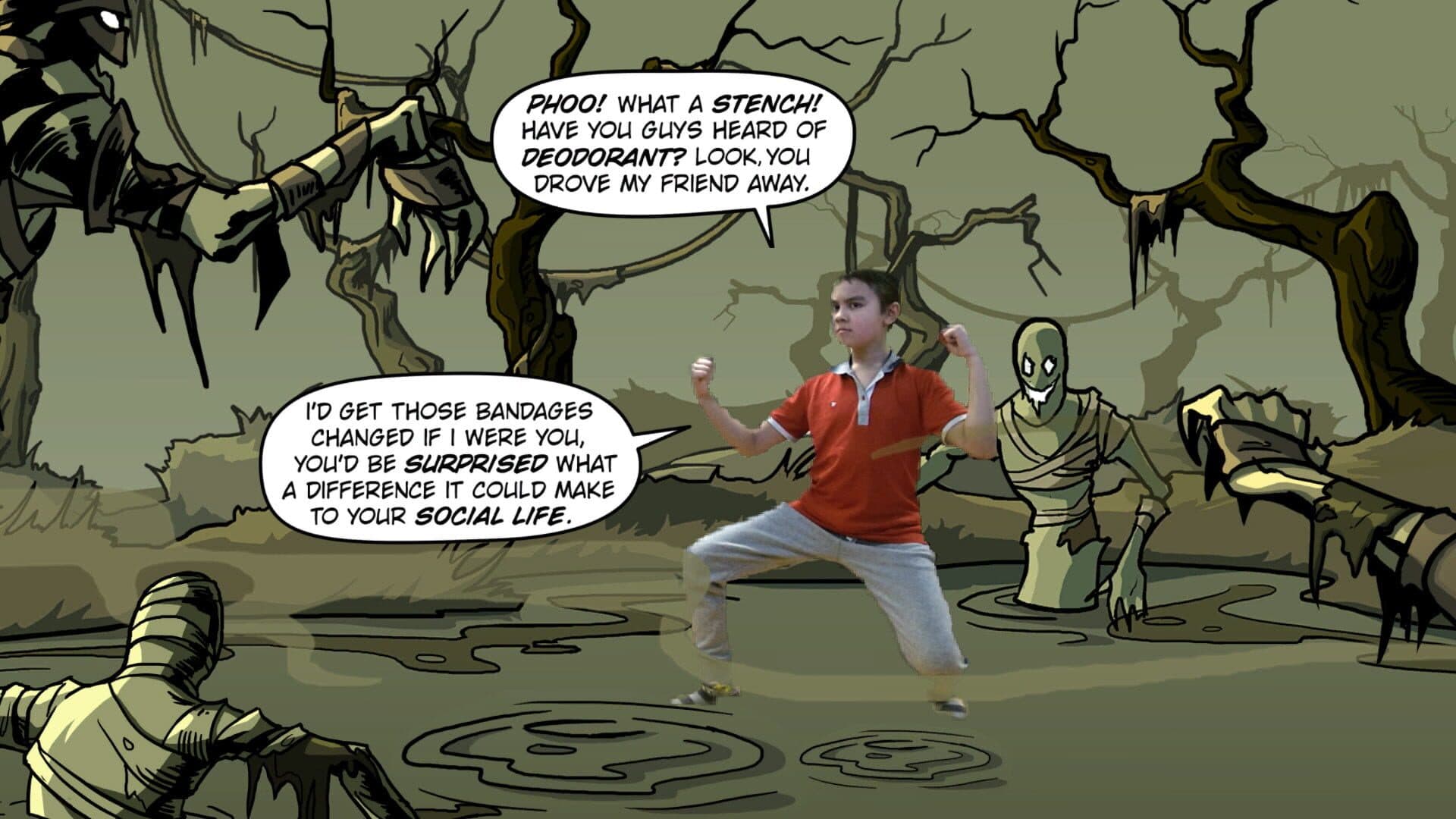 اسکرین‌شات Kung-Fu for Kinect - 1