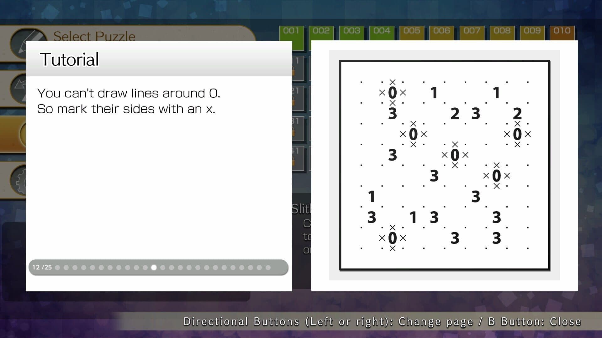 اسکرین‌شات Puzzle by Nikoli W Slitherlink - 3
