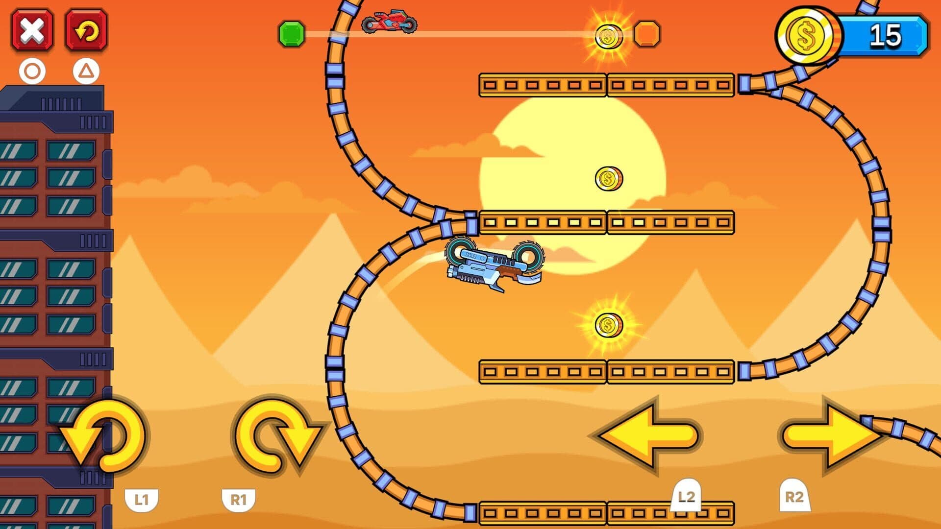 اسکرین‌شات Gravity Biker - 2