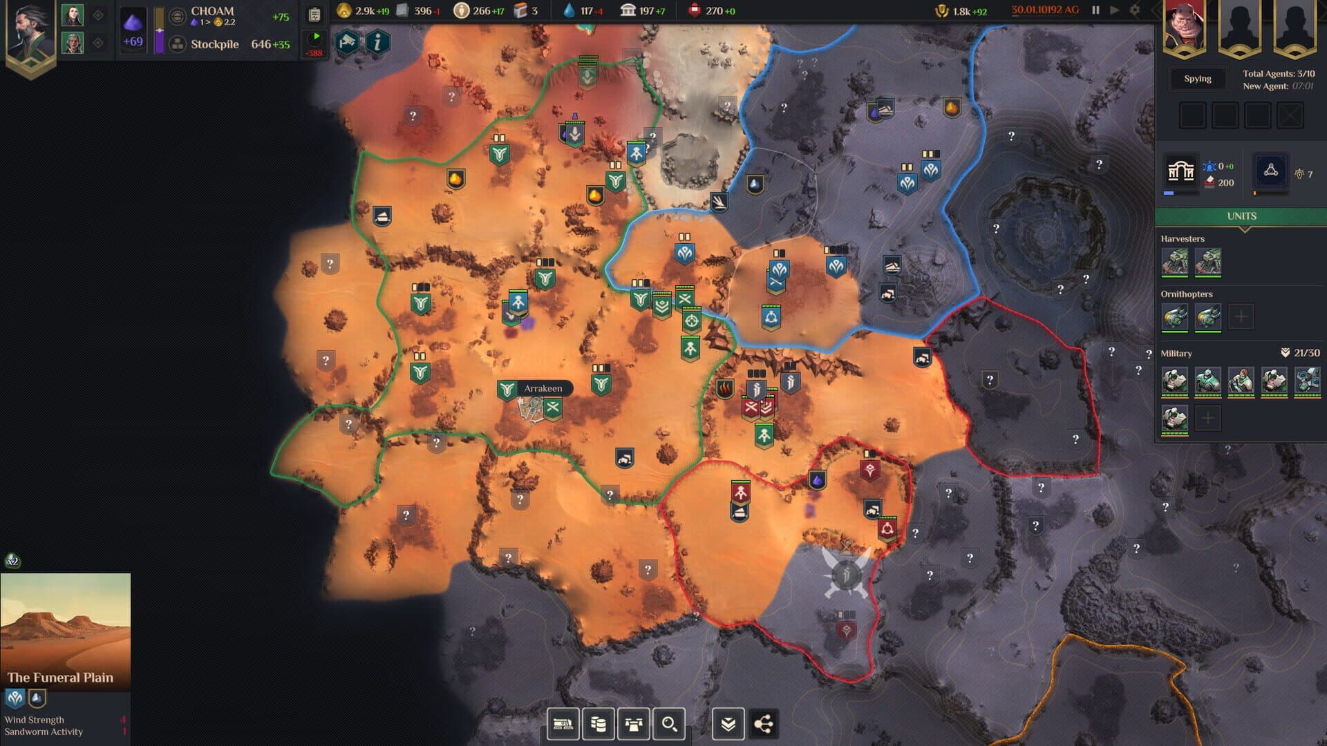 اسکرین‌شات Dune: Spice Wars - 3