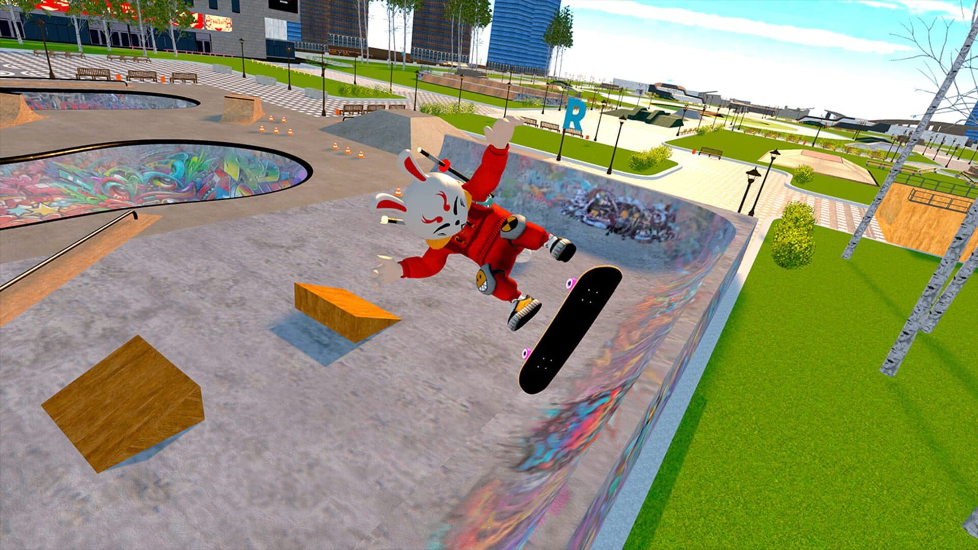 اسکرین‌شات Skater Bunny Simulator - 6