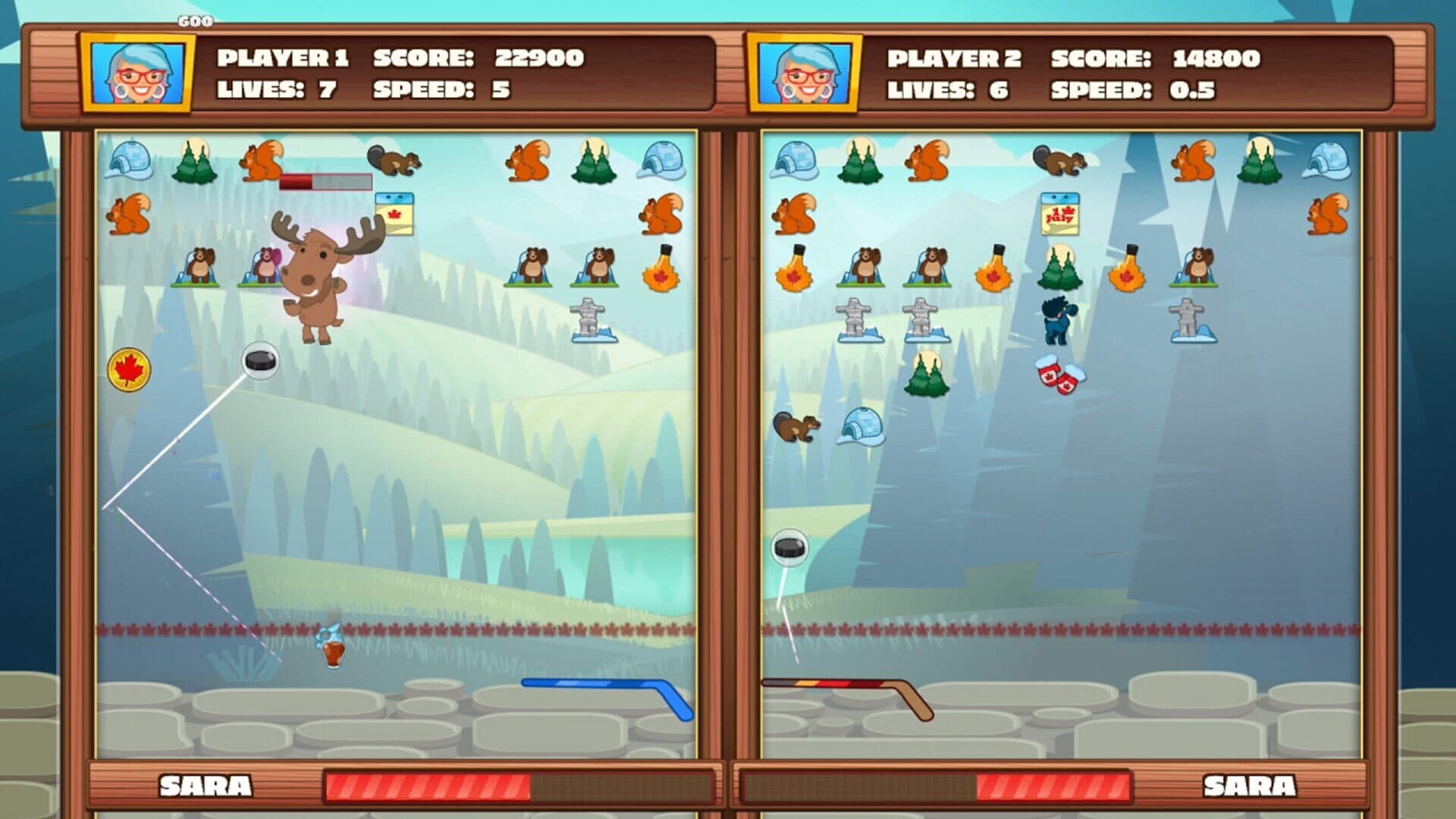 اسکرین‌شات Canada Break: Head to Head - 5