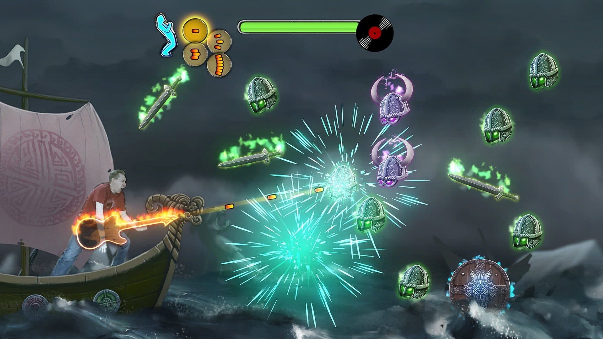 اسکرین‌شات Air Guitar Warrior for Kinect - 6