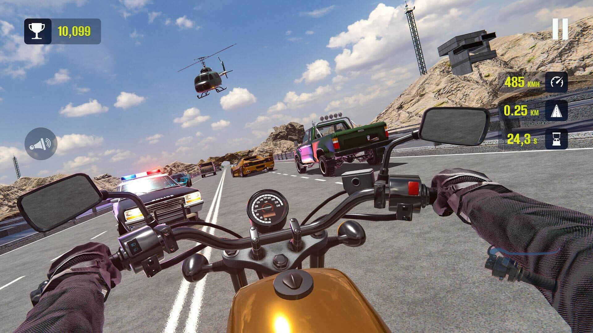 اسکرین‌شات Moto Highway: Racing Speed Rush - 3