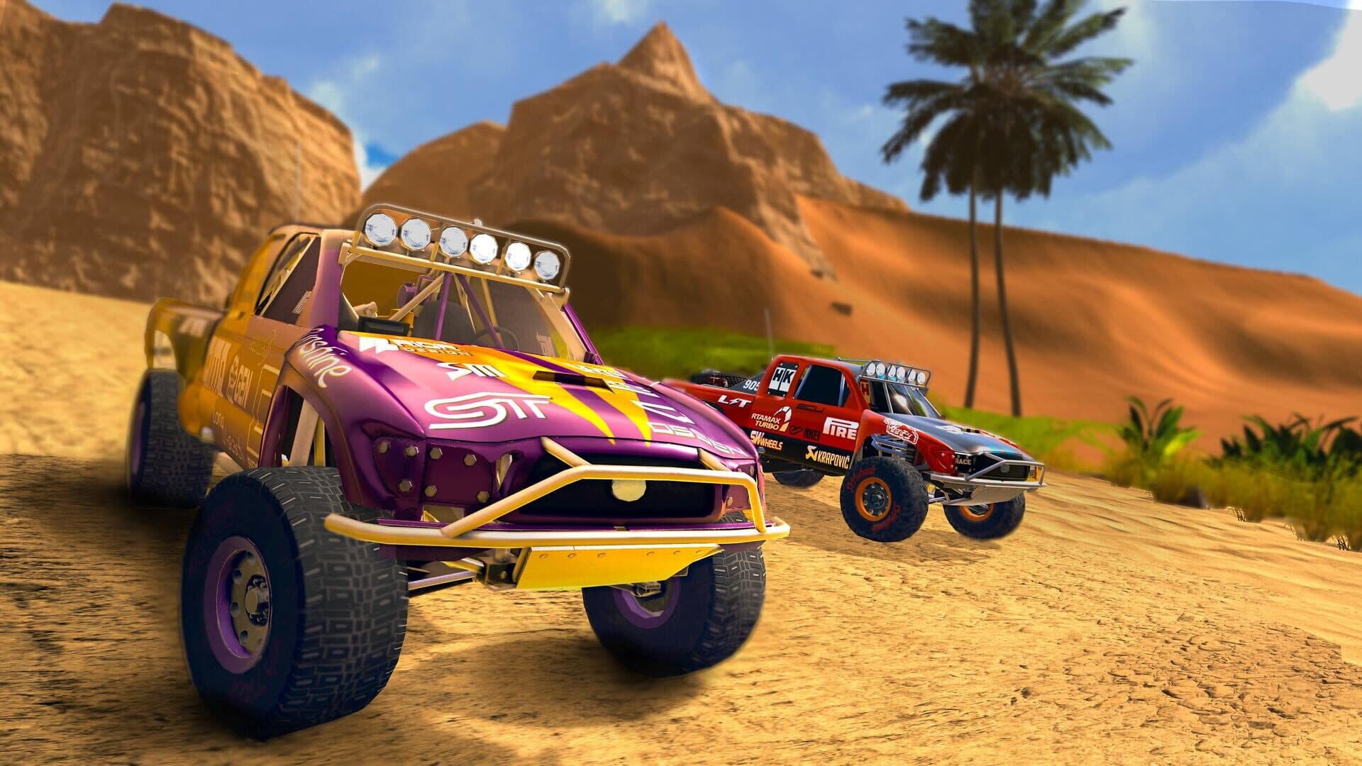 اسکرین‌شات 0 Rally Desert Race: Offroad Dirt Simulator - 8