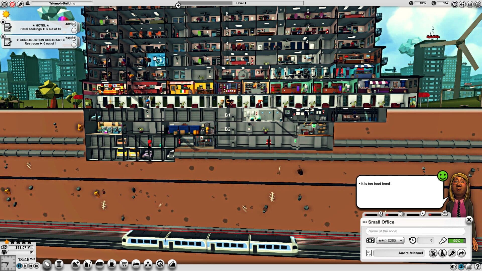 Mad Tower Tycoon screenshot 2