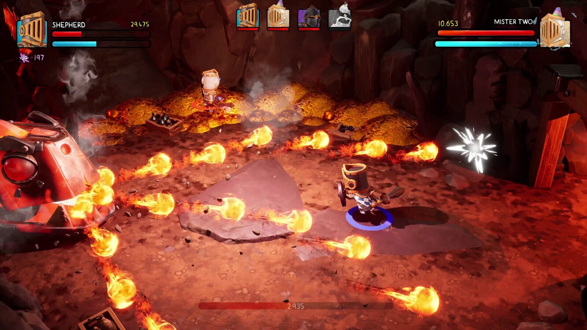 Big Helmet Heroes screenshot 0