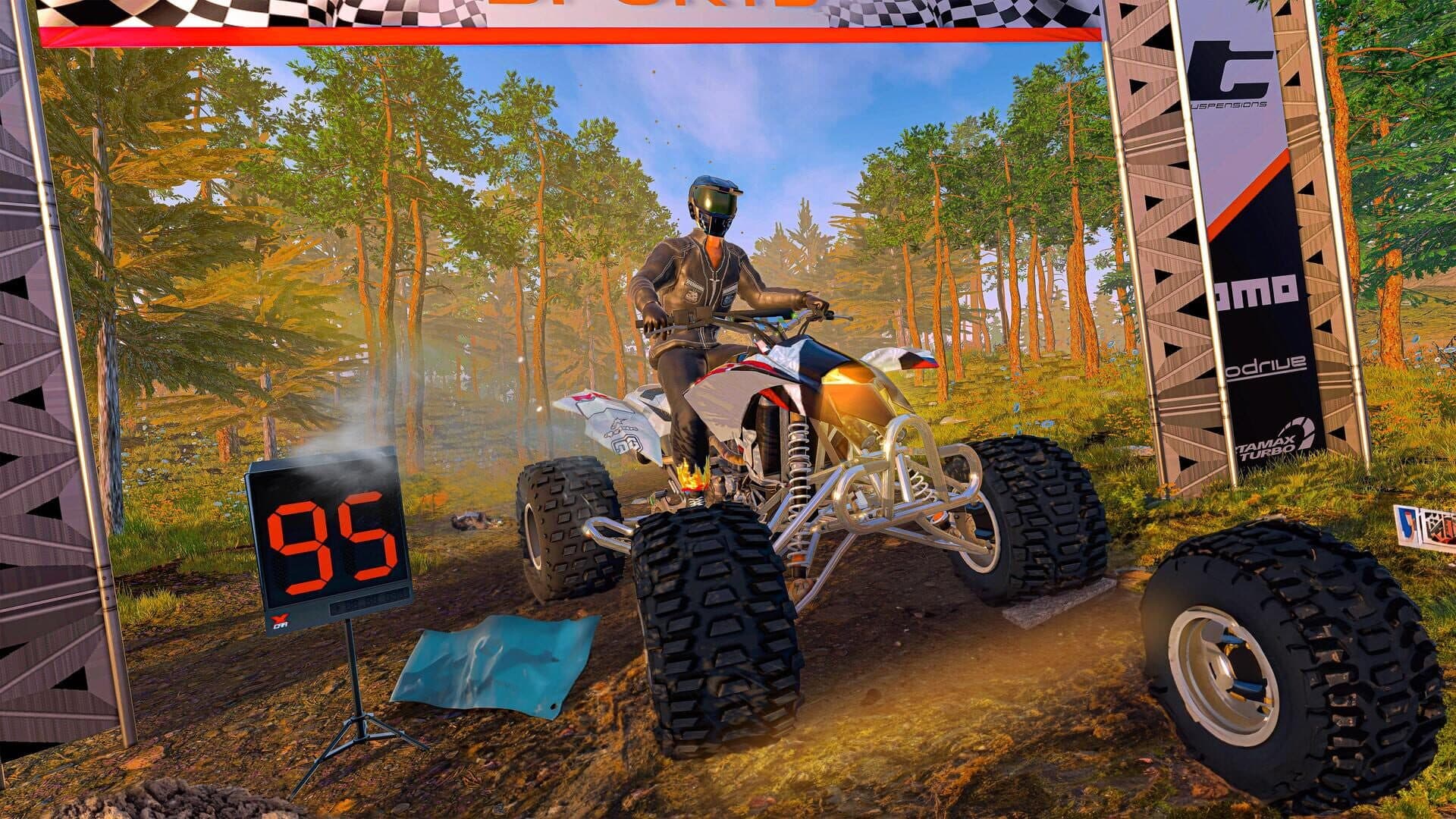 اسکرین‌شات ATV Monster Racing Simulator Rally Cross - 8