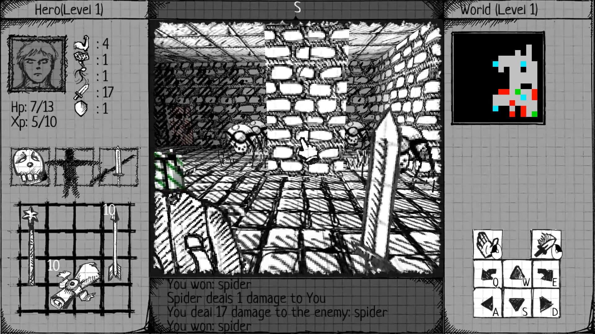 Drawngeon: Dungeons of Ink and Paper screenshot 8