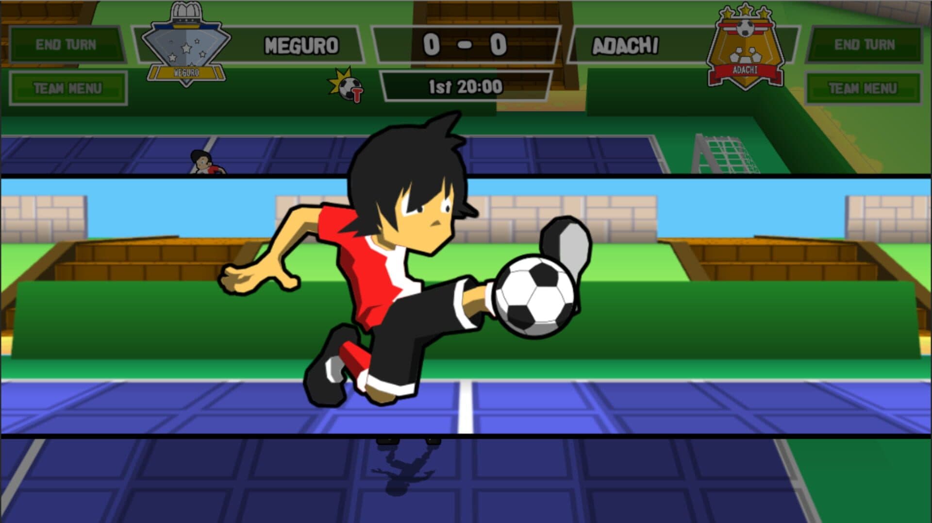 اسکرین‌شات Ganbare! Super Strikers - 1