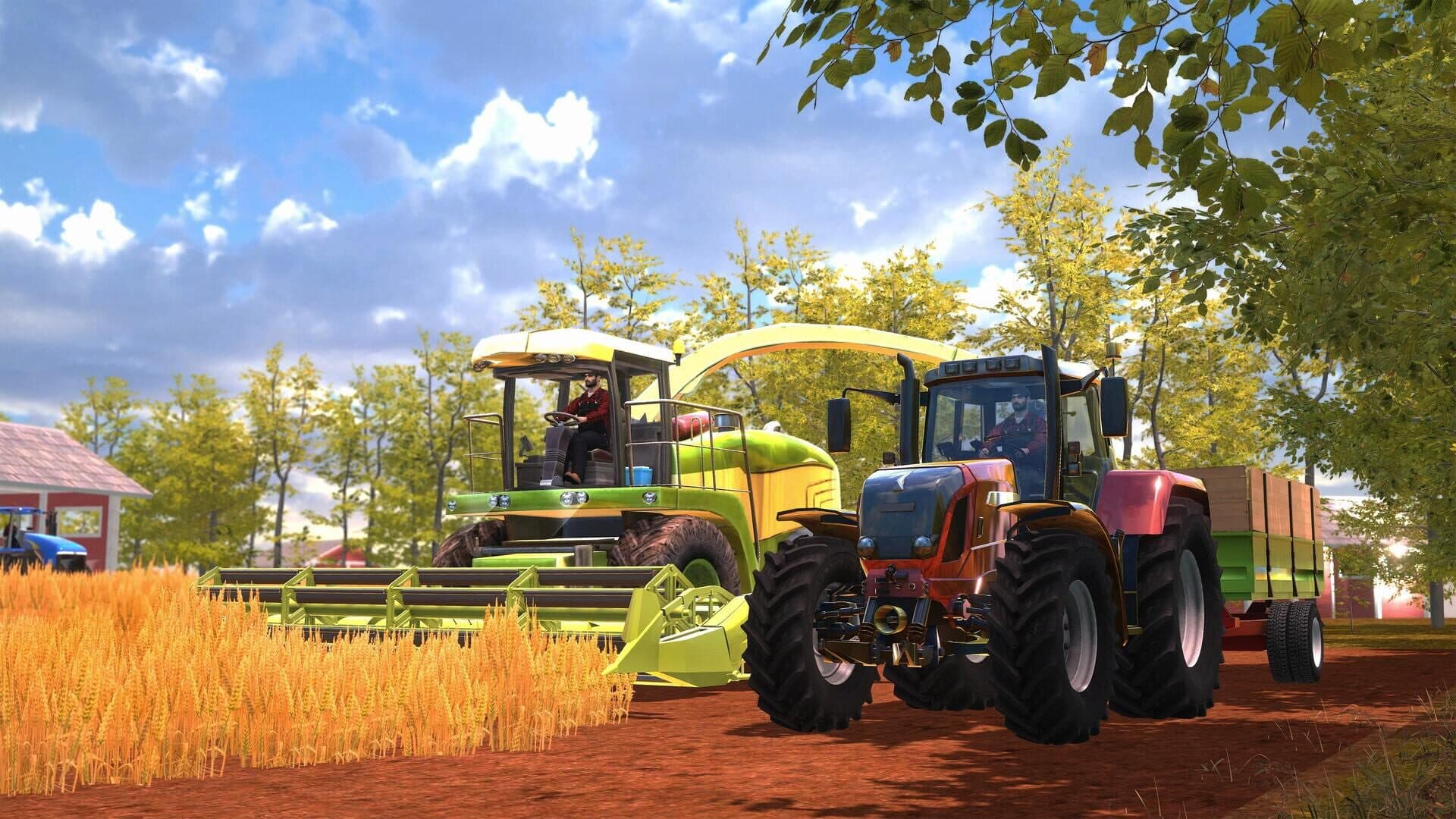 اسکرین‌شات Farming Tractor Simulator 2023: Drive Combine & Trucks - 5
