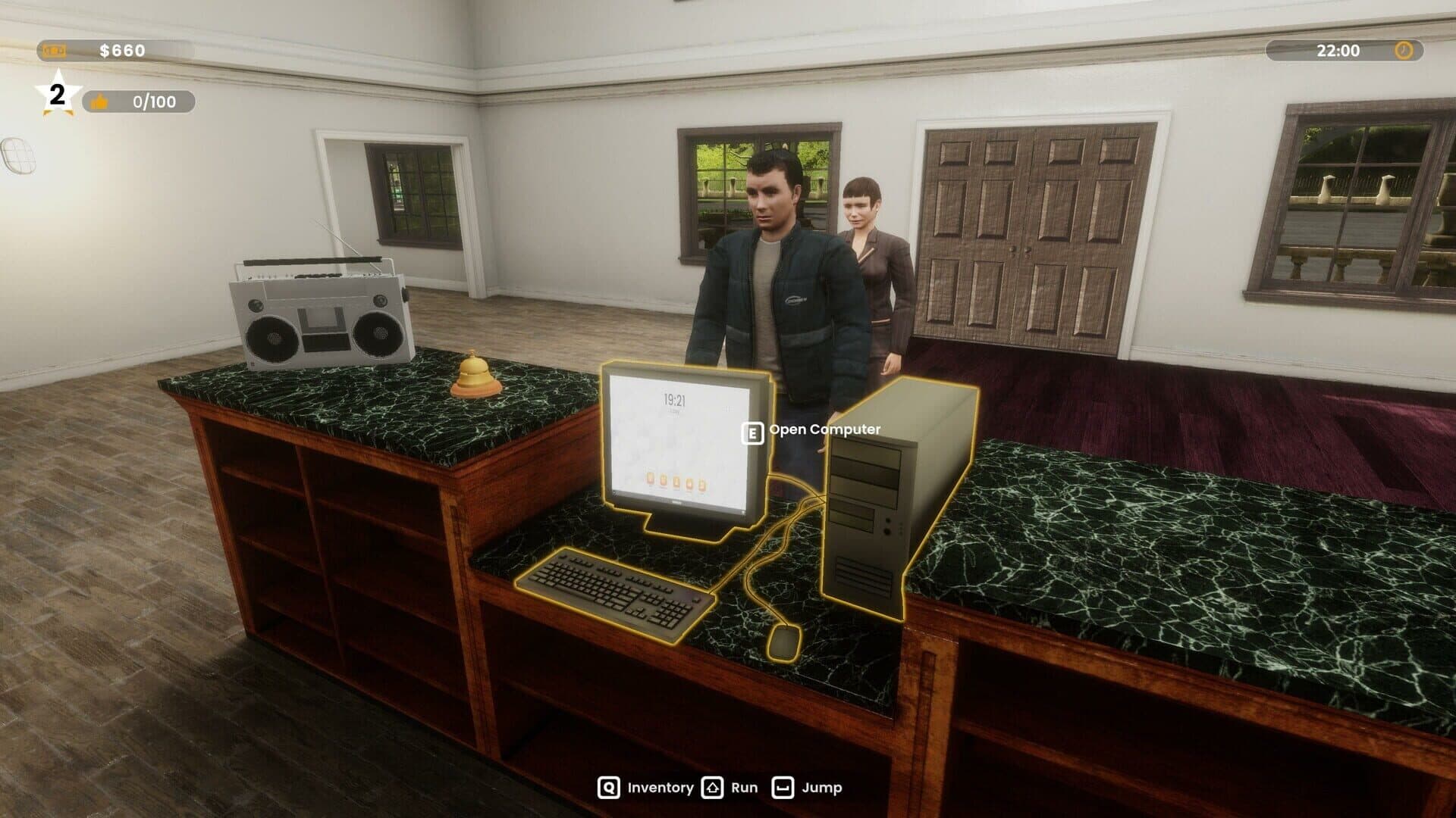 اسکرین‌شات Hotel Business Simulator - 1