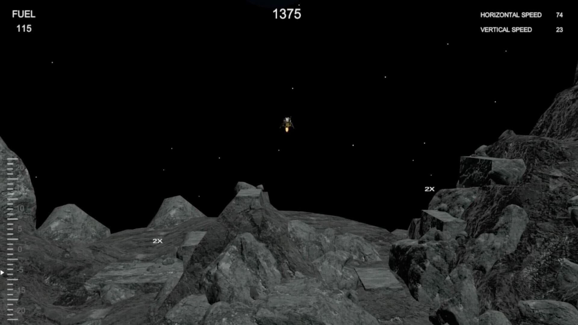 اسکرین‌شات Moon Lander - 1
