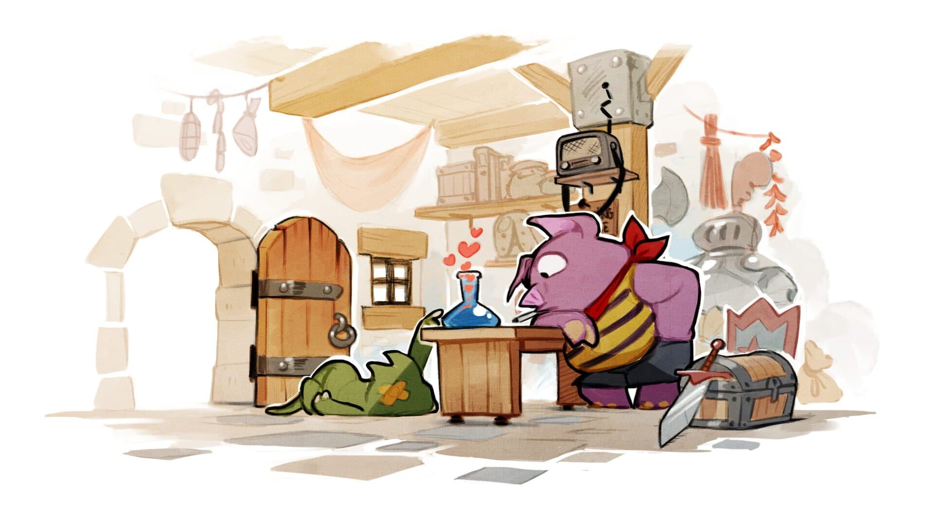 اسکرین‌شات Wonder Boy: The Dragon's Trap - 1