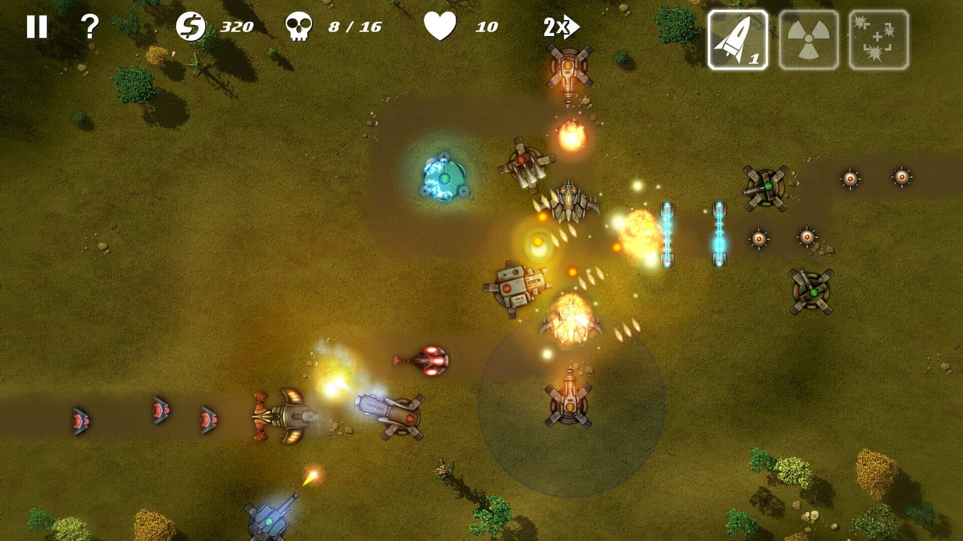 اسکرین‌شات M.A.C.E. Tower Defense - 1