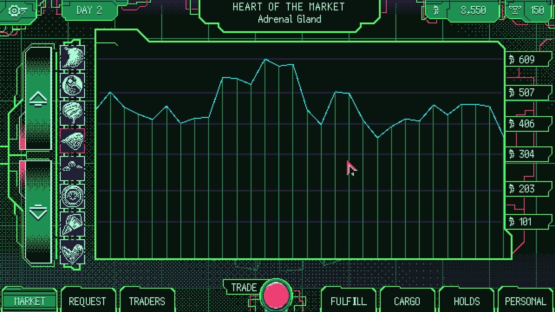 Space Warlord Organ Trading Simulator screenshot 1