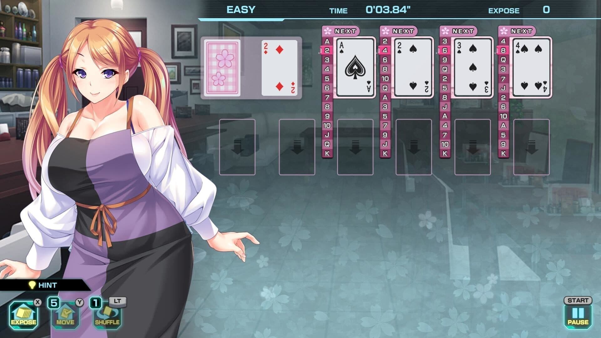 Pretty Girls Four Kings Solitaire screenshot 2
