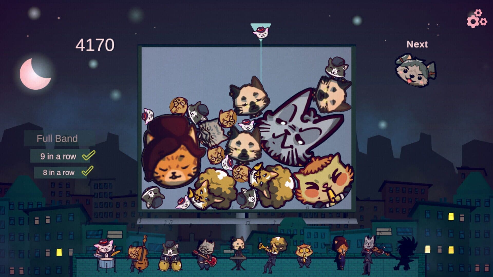 Roofcats Band: Suika Style screenshot 1
