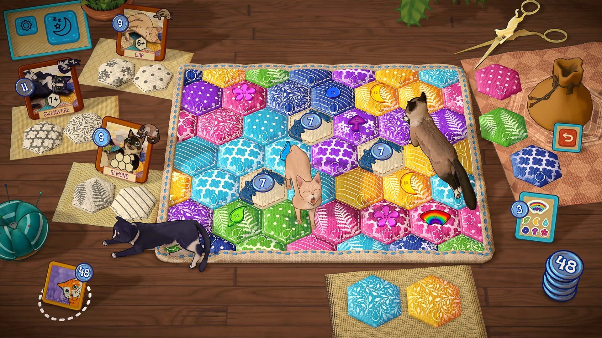 Quilts and Cats of Calico screenshot 0