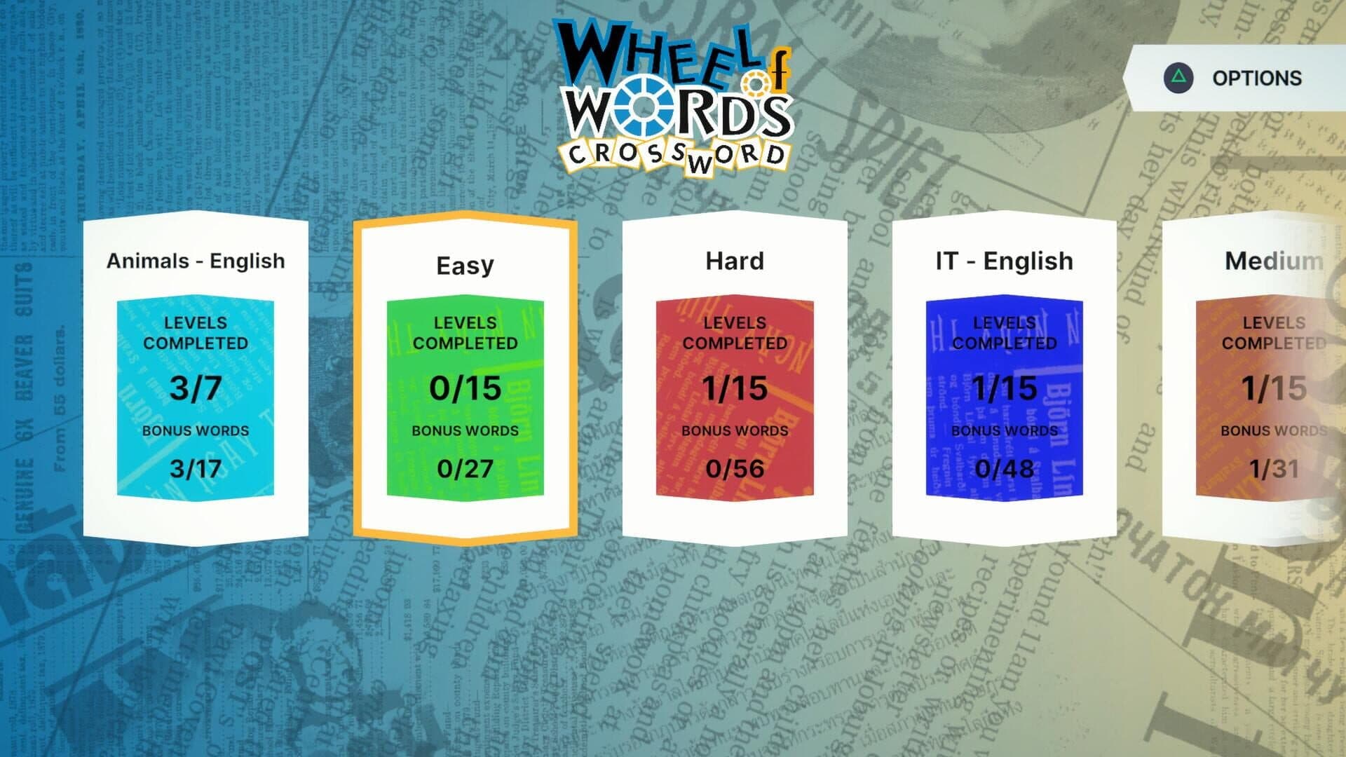 اسکرین‌شات Wheel of Words: Crossword - 4
