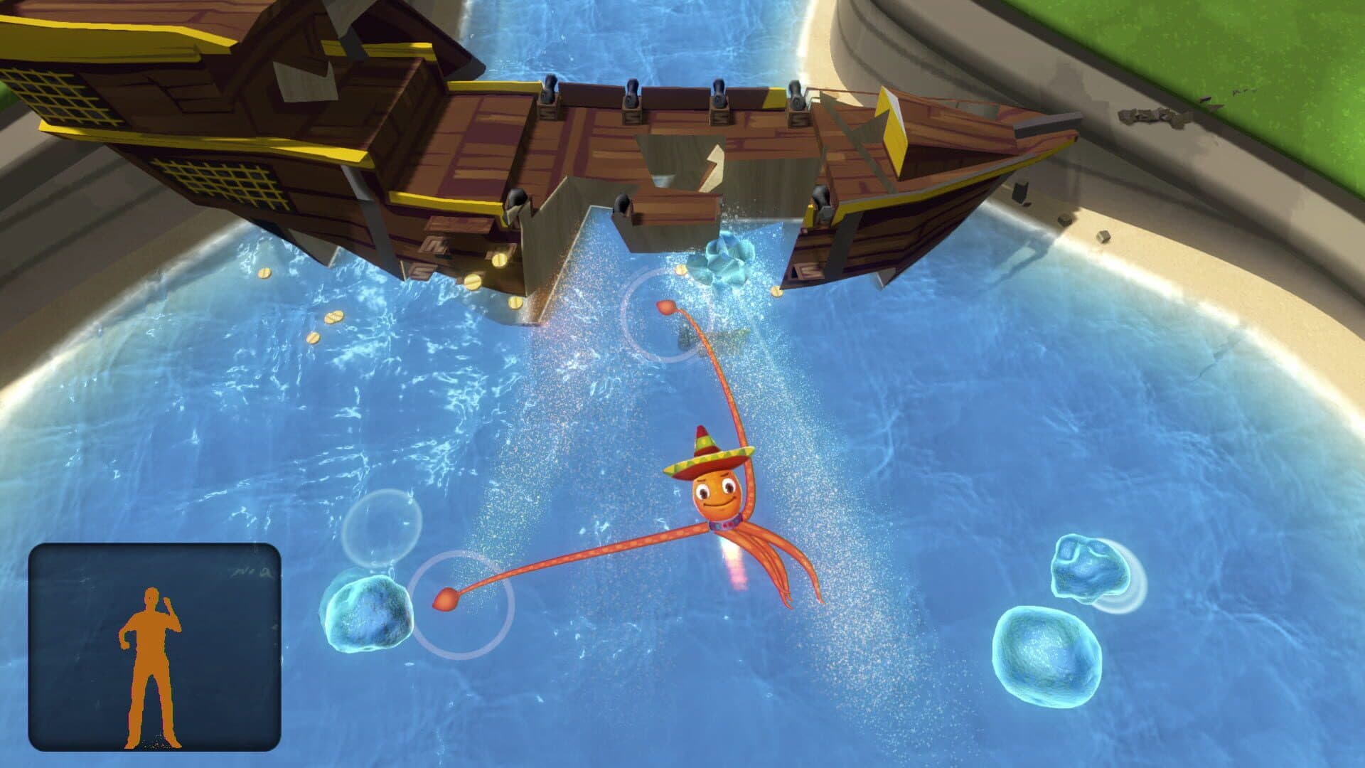 اسکرین‌شات Squid Hero for Kinect - 4