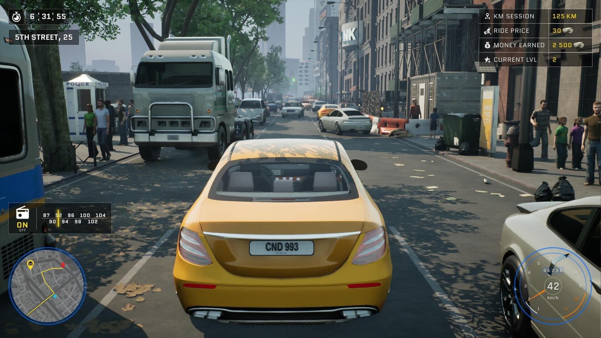 اسکرین‌شات Taxi Simulator Driver: NY City Rides - 6