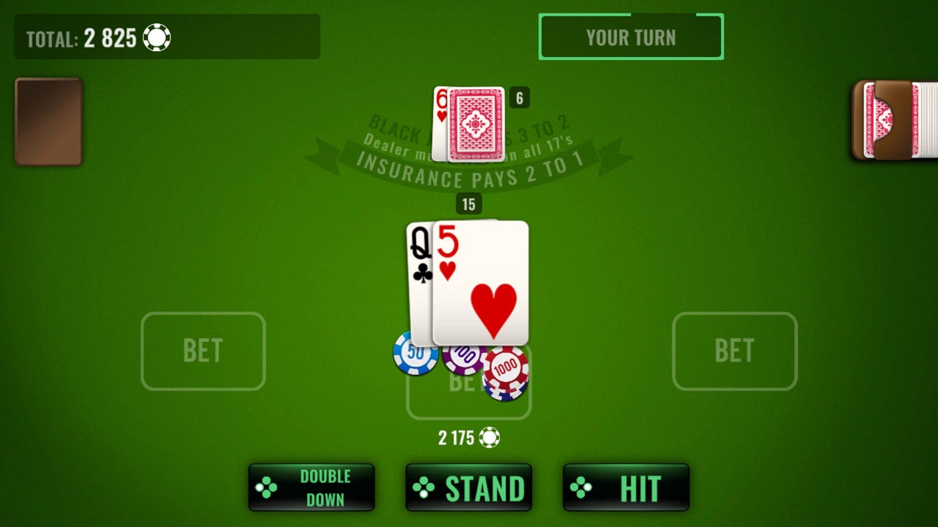 اسکرین‌شات Black Jack World Tour - 3