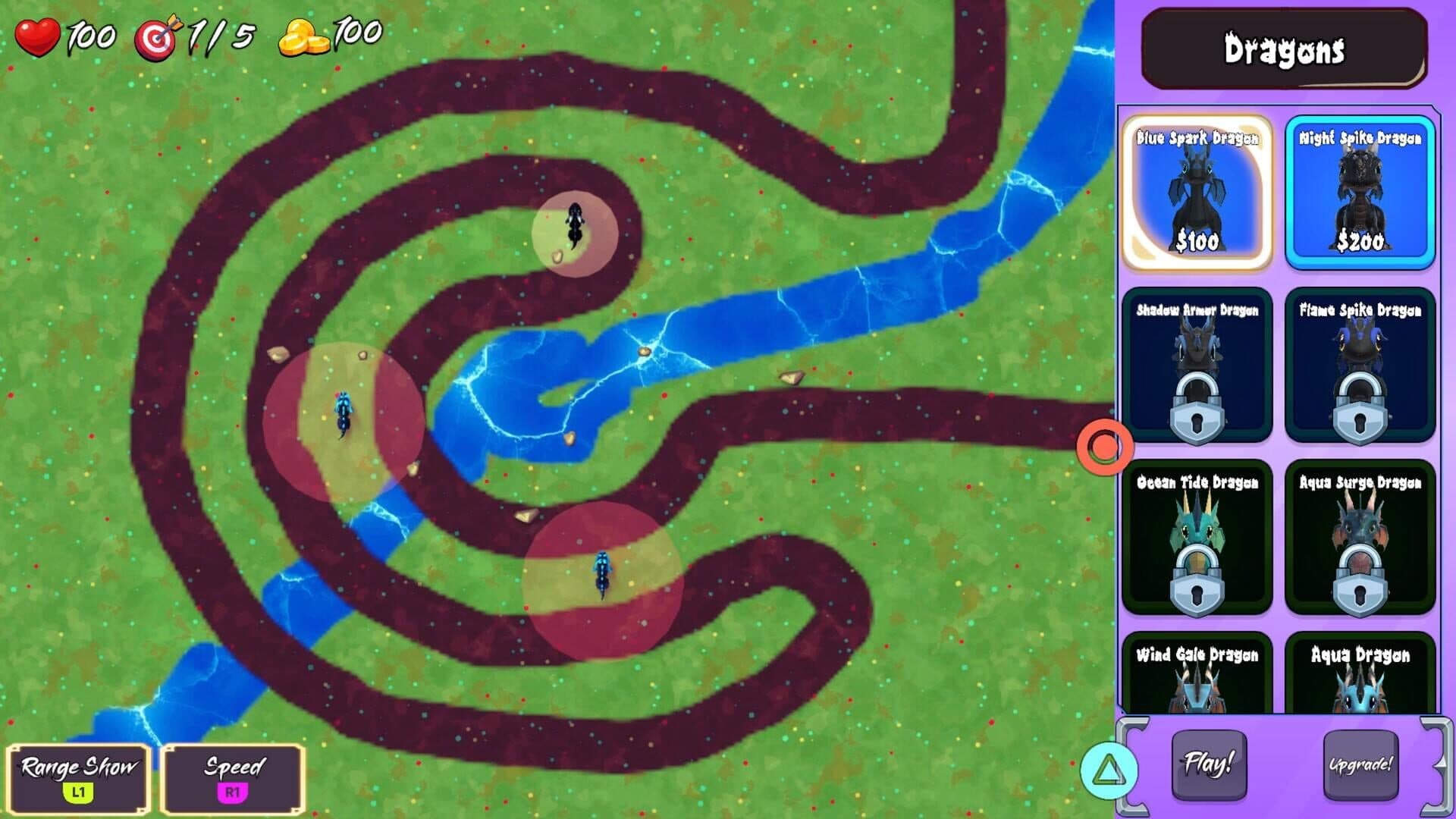 اسکرین‌شات Dragons vs. Balloons TD - 3
