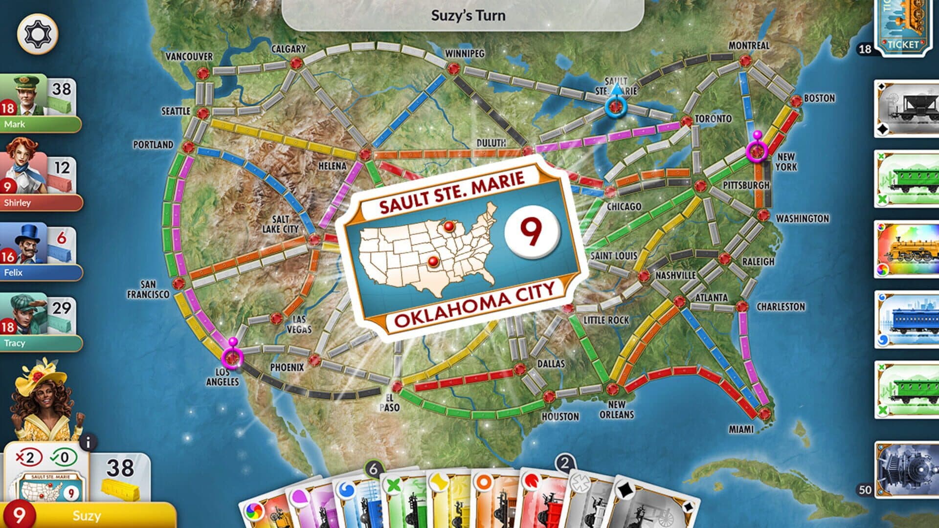 اسکرین‌شات Ticket to Ride - 2
