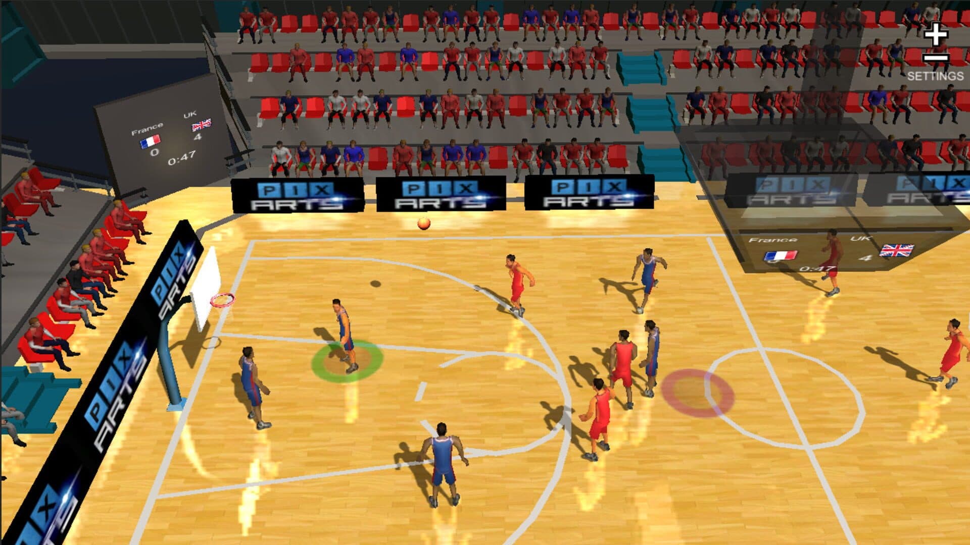 اسکرین‌شات International Basketball - 2