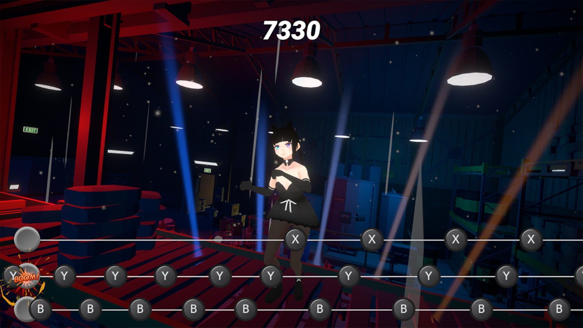 اسکرین‌شات Anime Dance-Off: Las Vegas - 1