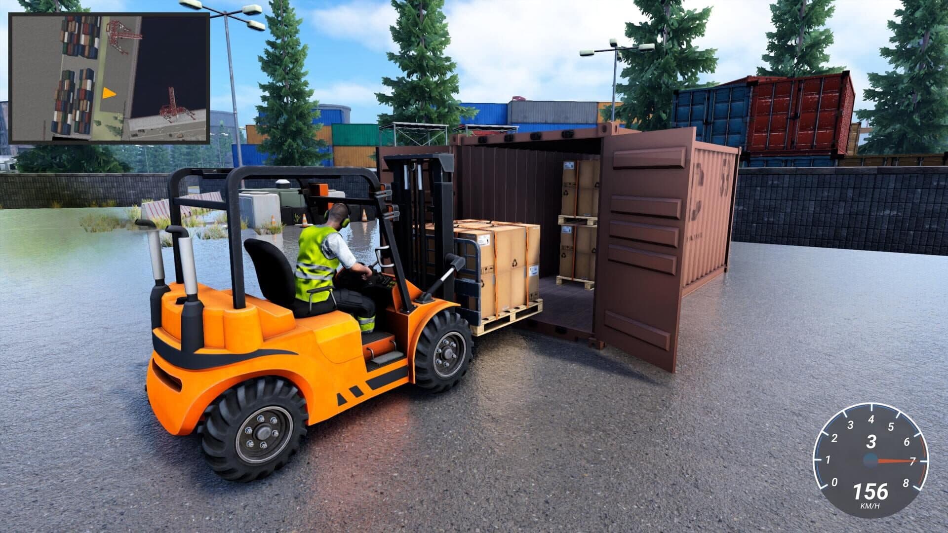 اسکرین‌شات Port Logistics Simulator: Dockside Harbor Handling - 2