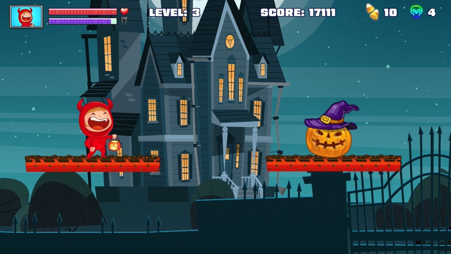 اسکرین‌شات Halloween Candy Run - 3
