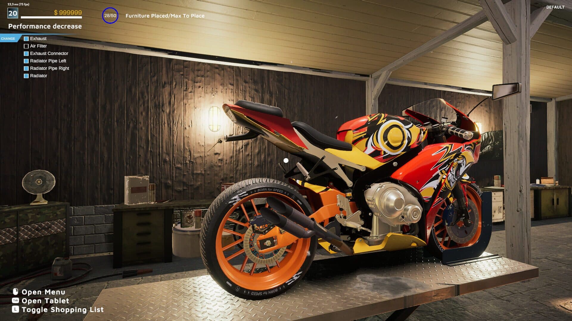اسکرین‌شات Motorcycle Mechanic Simulator 2021 - 1