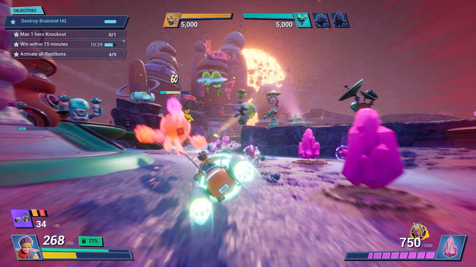 Chip ‘n Clawz vs. The Brainioids screenshot 4