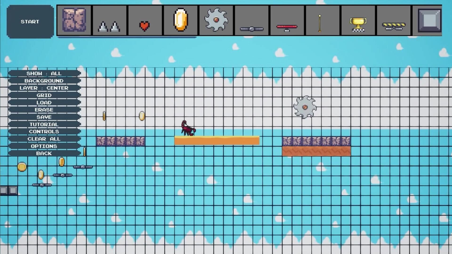 Platform Game Maker screenshot 1