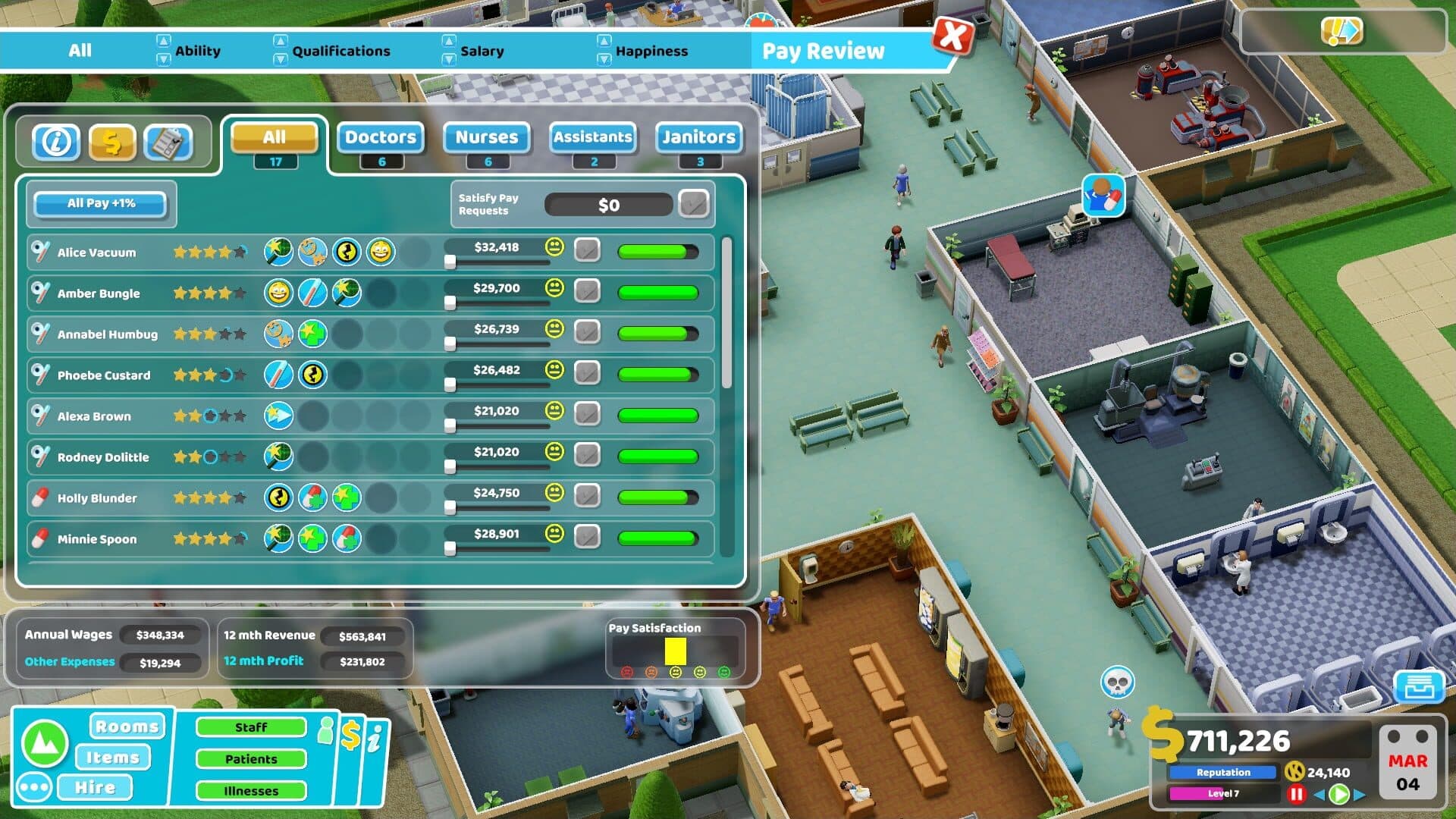 Two Point Hospital screenshot 7