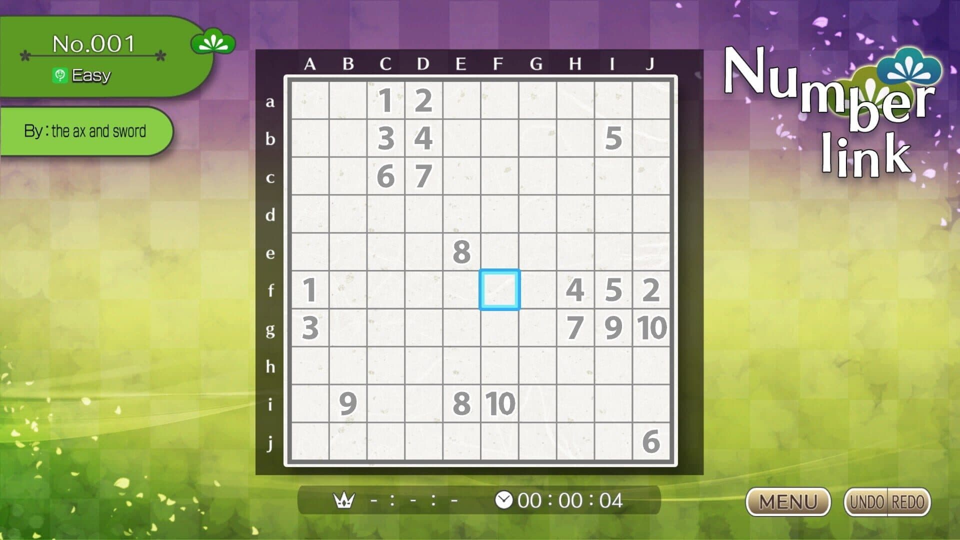 اسکرین‌شات Puzzle by Nikoli W Numberlink - 1