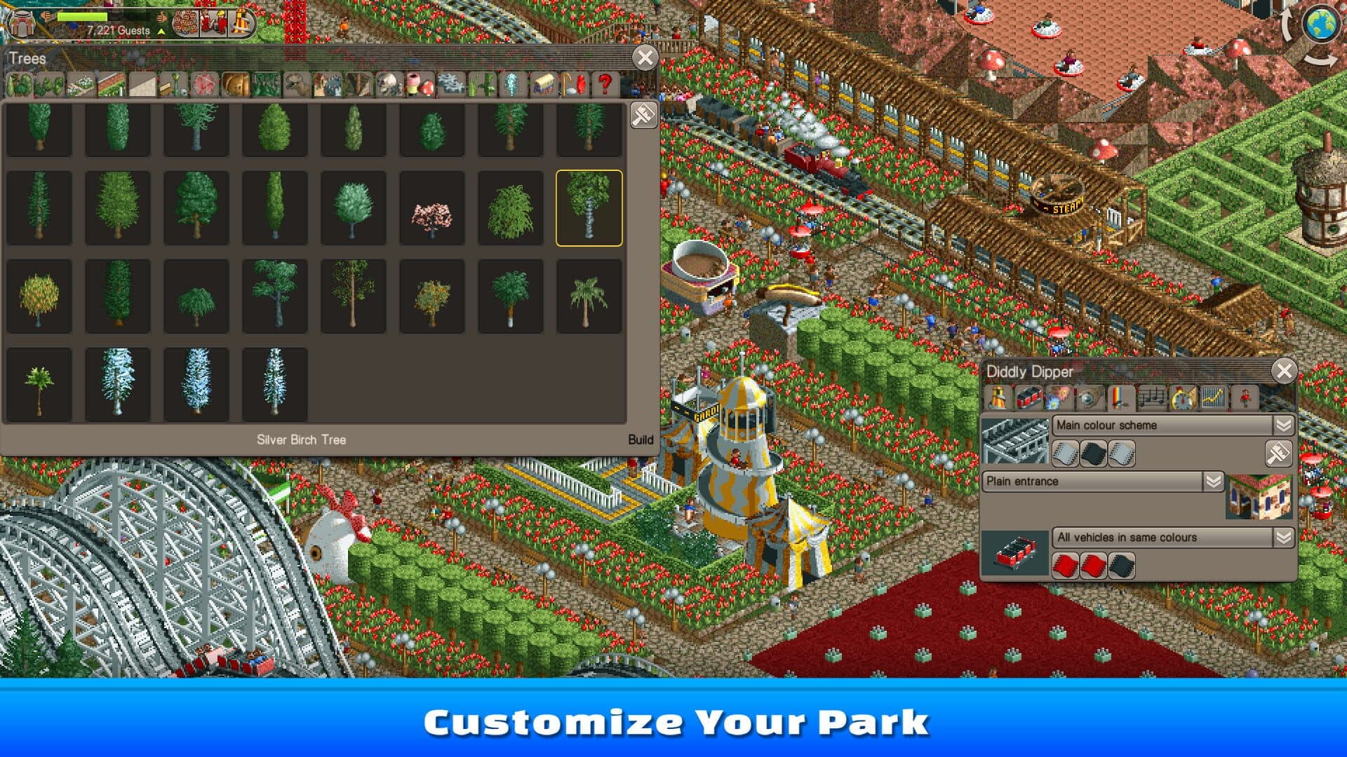 اسکرین‌شات RollerCoaster Tycoon Classic - 11
