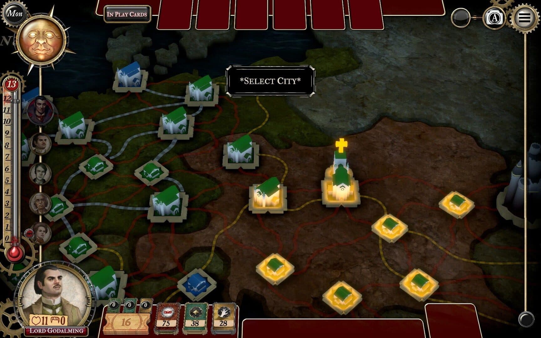 Fury of Dracula: Digital Edition screenshot 5