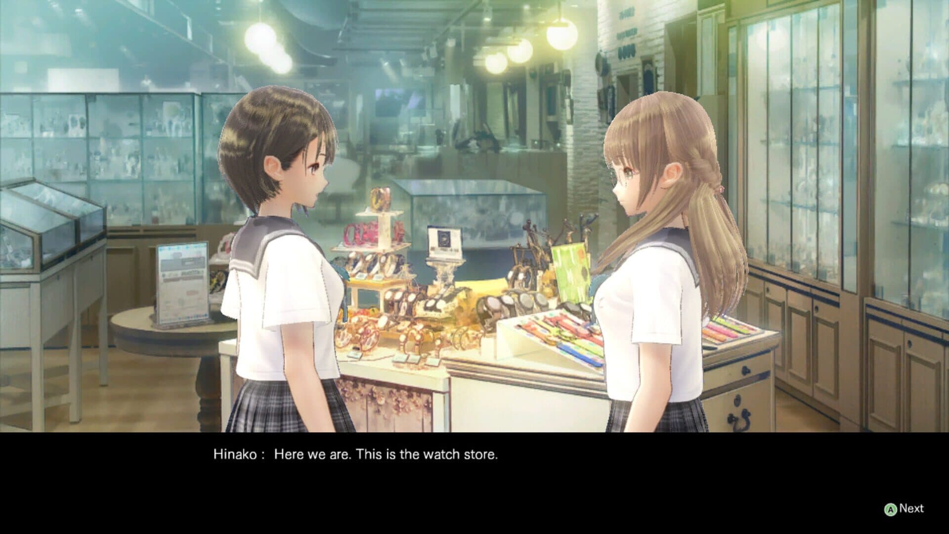 Blue Reflection screenshot 0