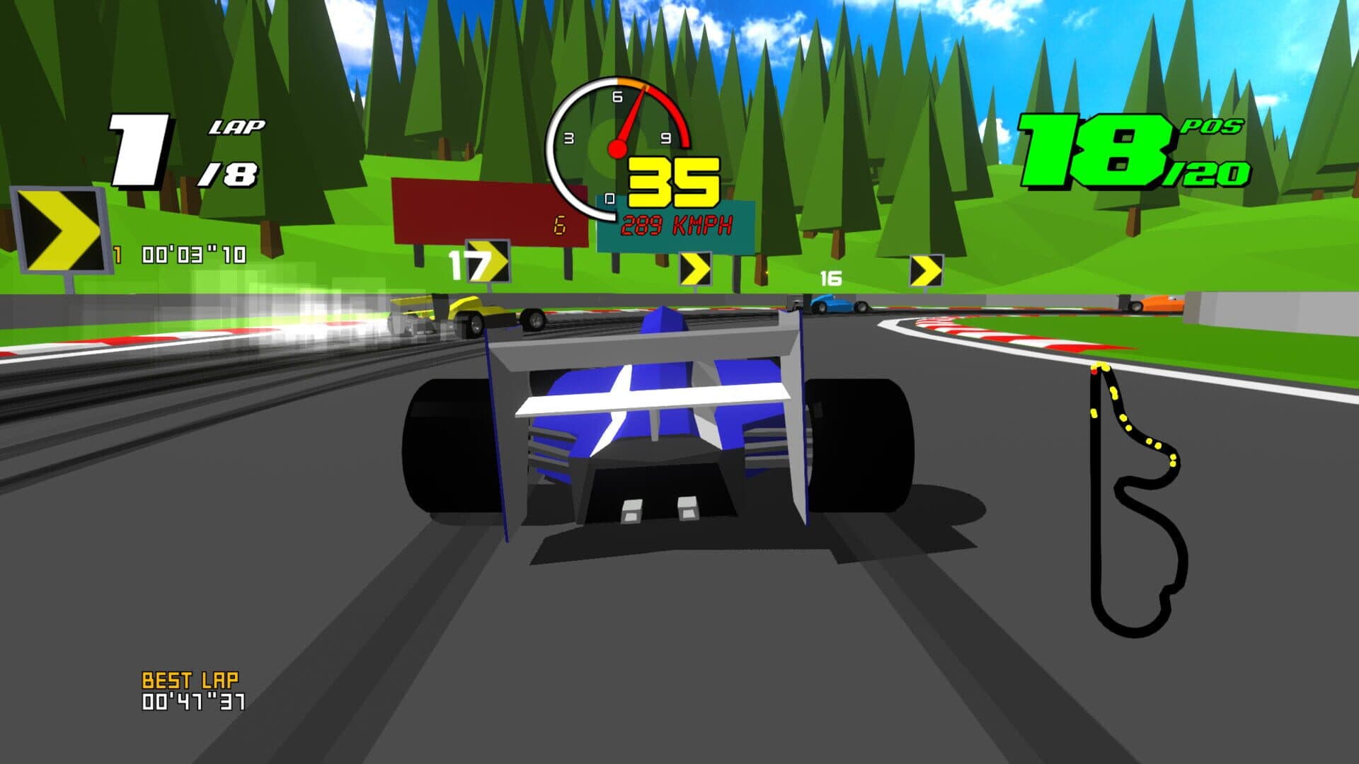 Formula Retro Racing screenshot 5