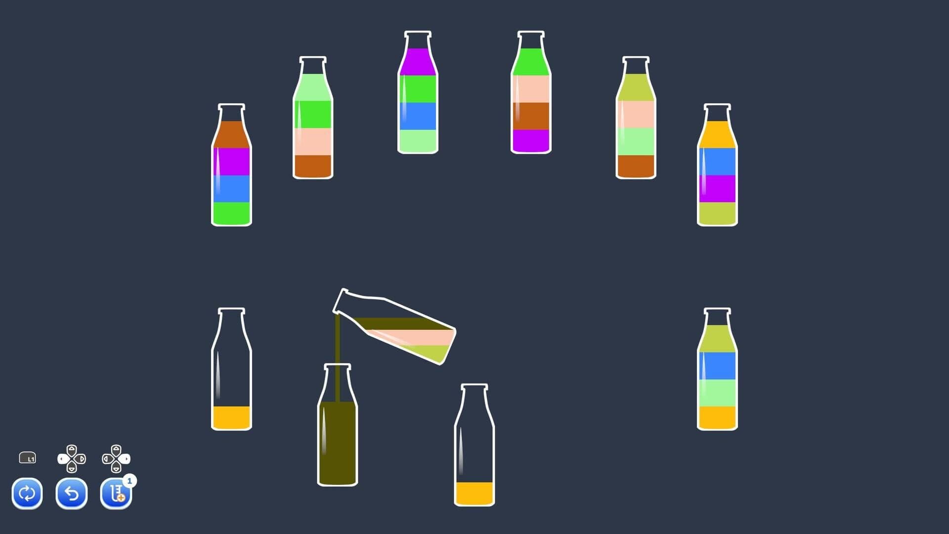 اسکرین‌شات Water Sort Challenge - 1