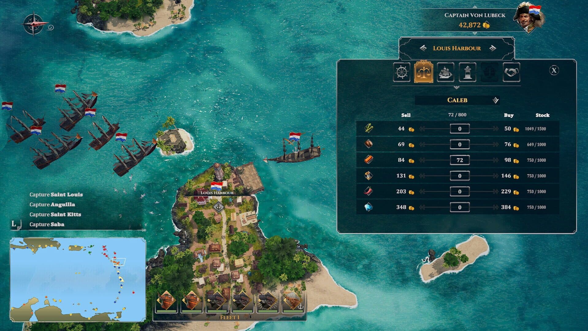 Corsairs: Battle of the Caribbean screenshot 2