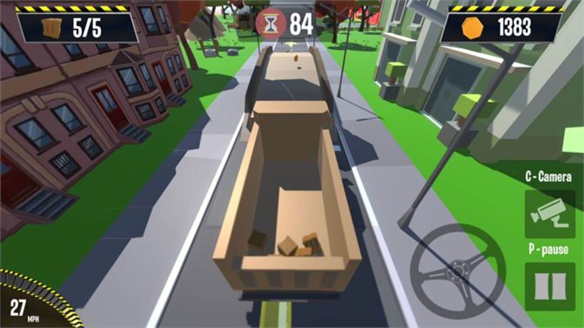 اسکرین‌شات Cargo Transportation: Low Poly - 5