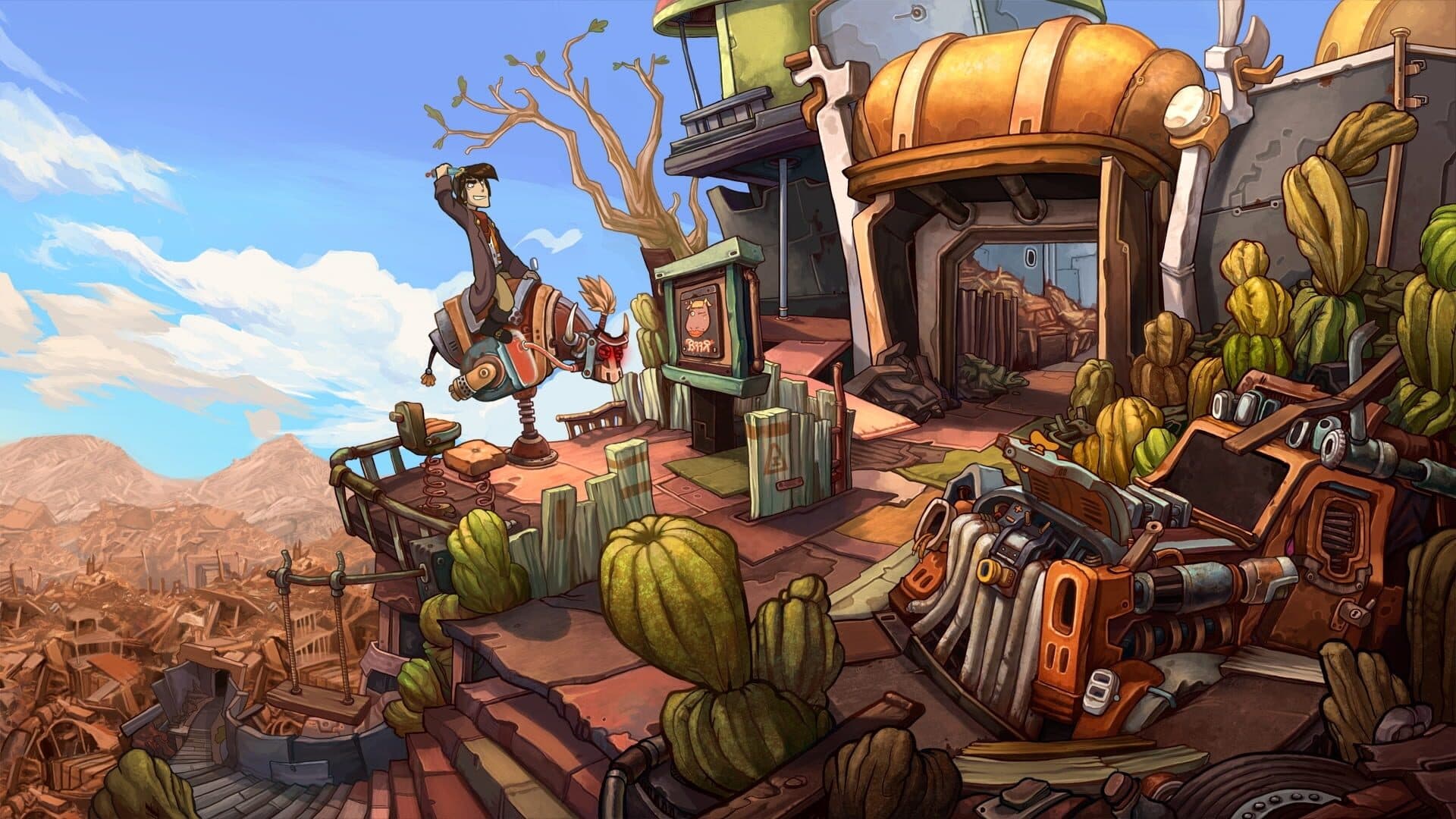 Deponia screenshot 1
