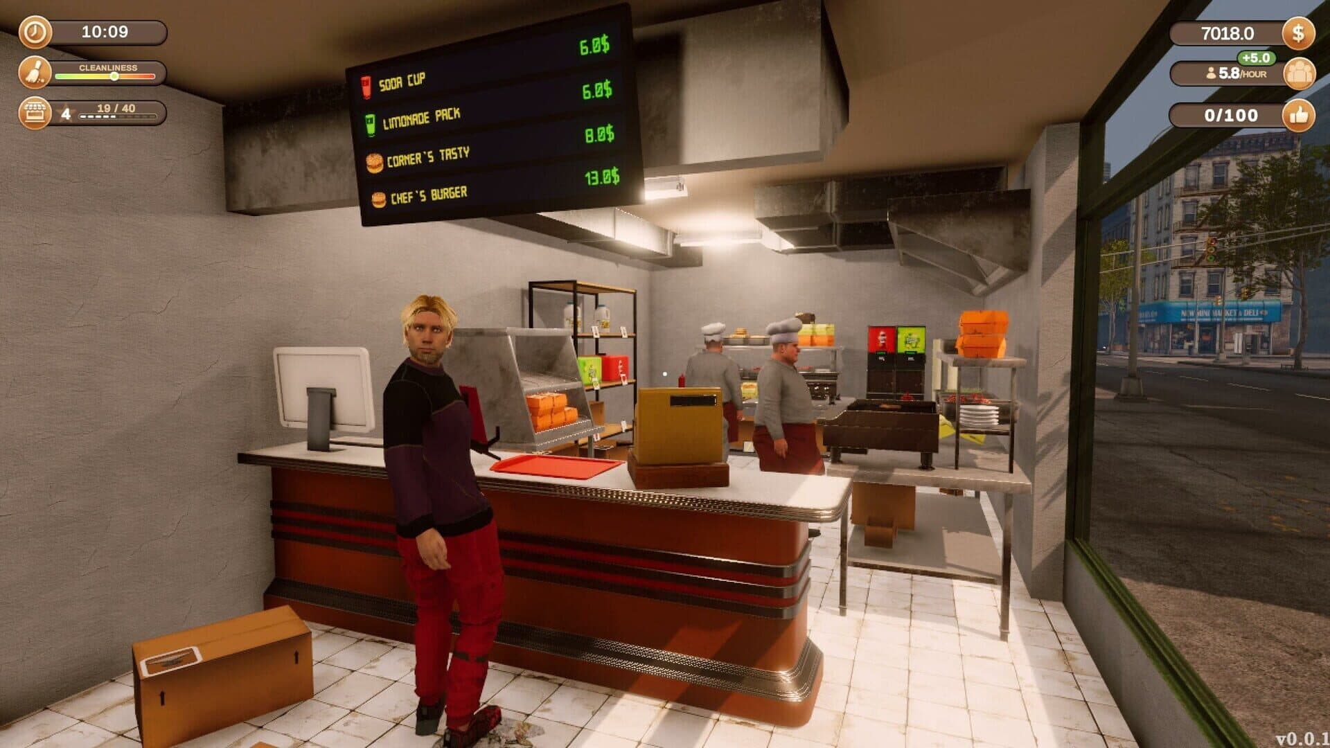 اسکرین‌شات Corner Kitchen Fast Food Simulator - 2