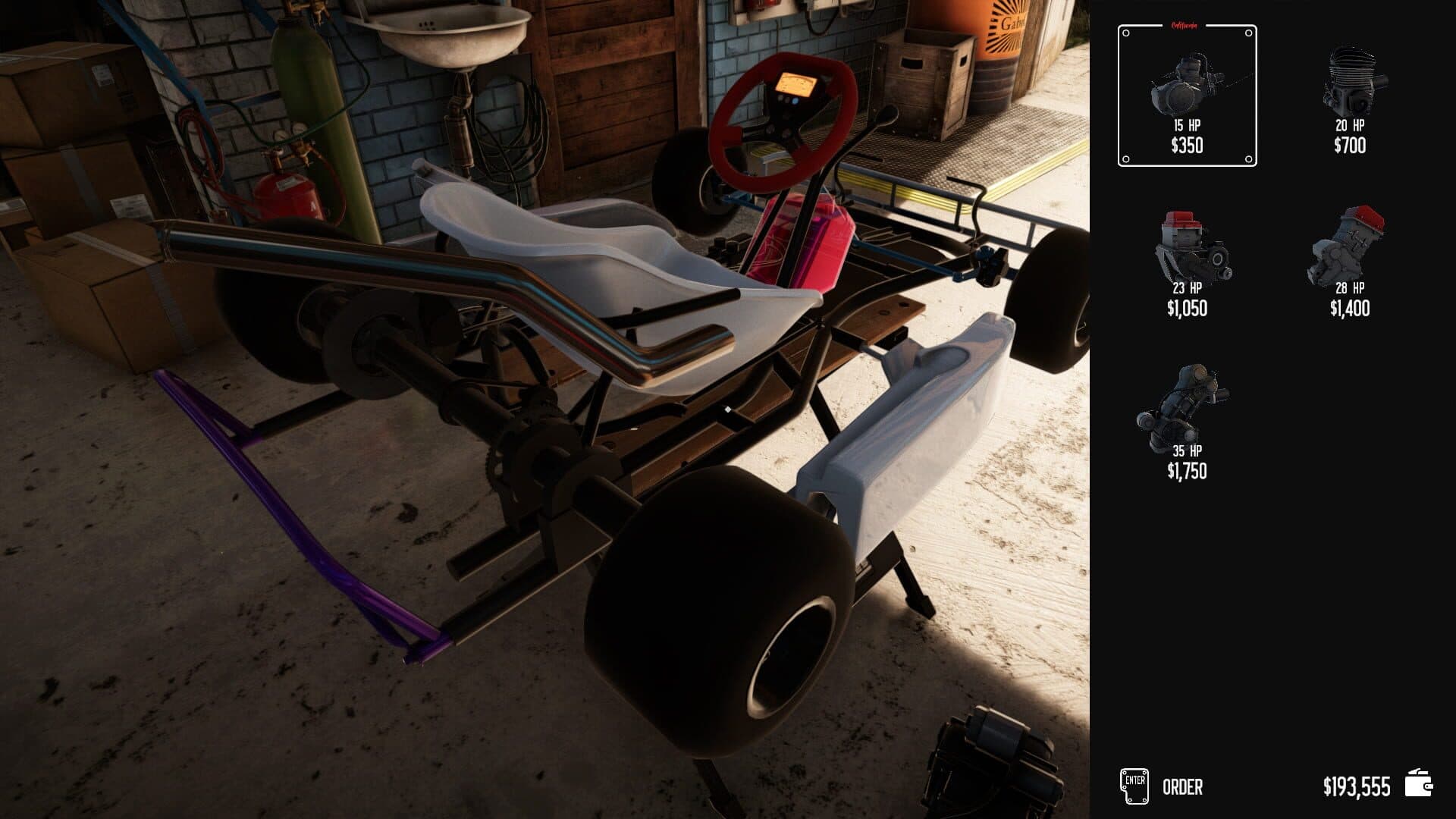 اسکرین‌شات Gearhead Karting: Mechanic & Racing - 3
