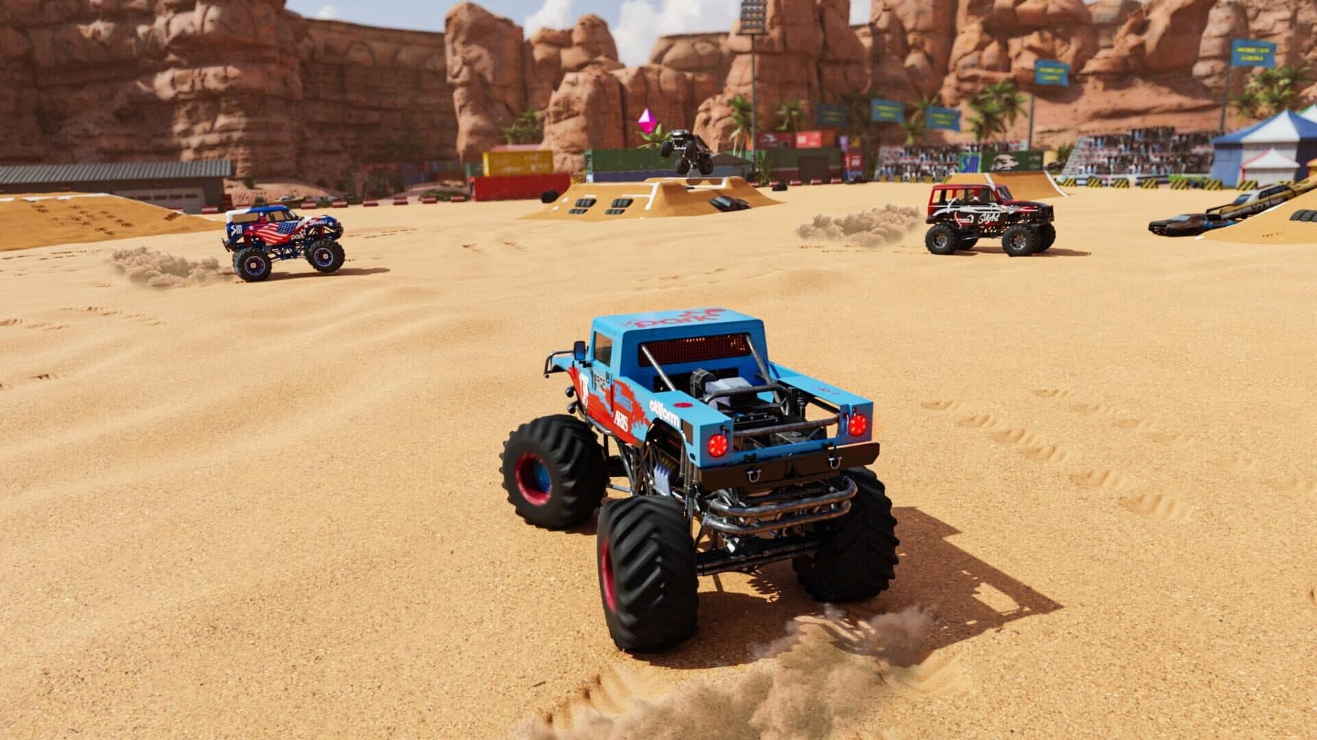 اسکرین‌شات Truckzilla: Monster Truck Mega Ramp Mania - 3