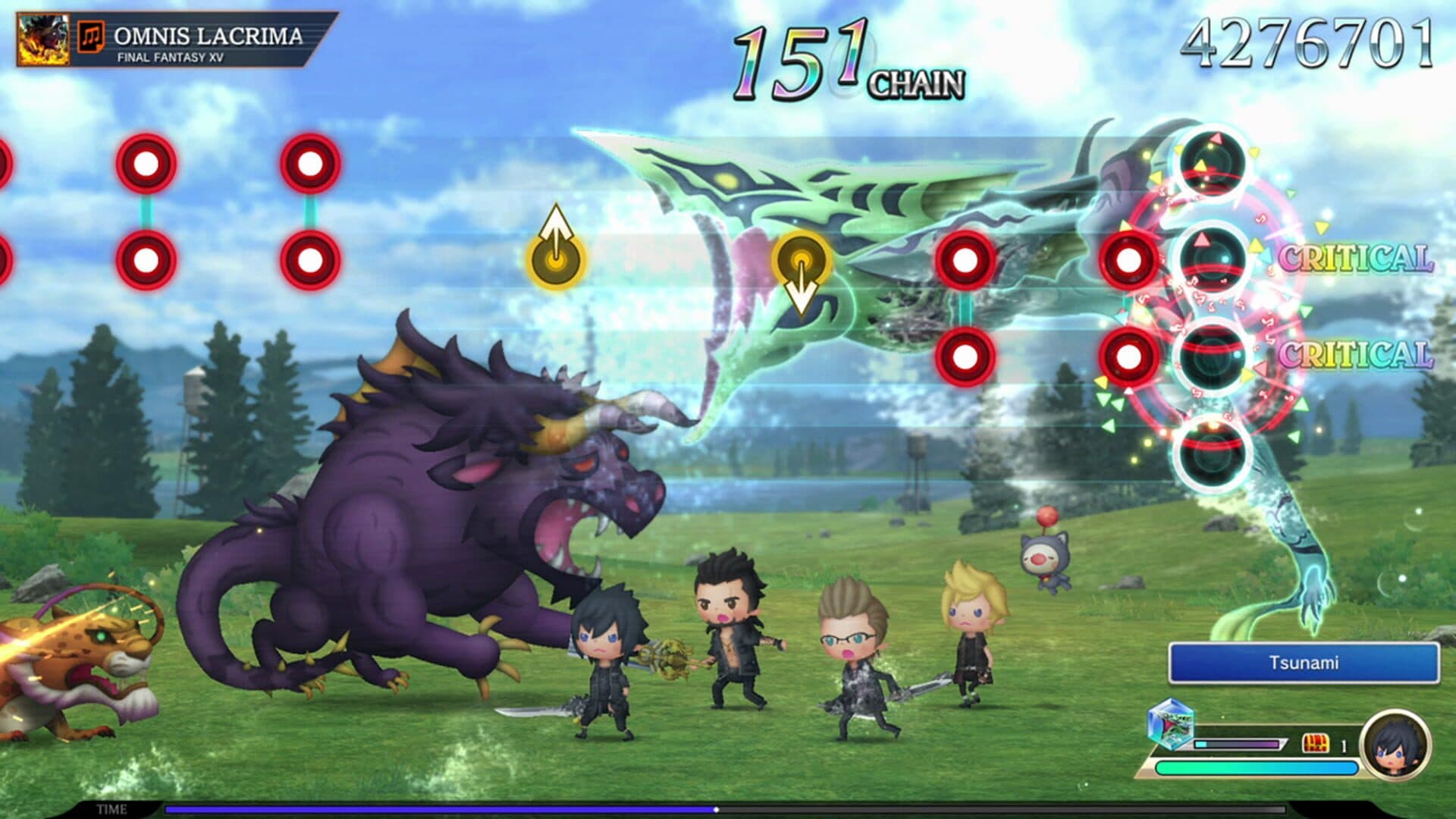 اسکرین‌شات Theatrhythm Final Bar Line - 5